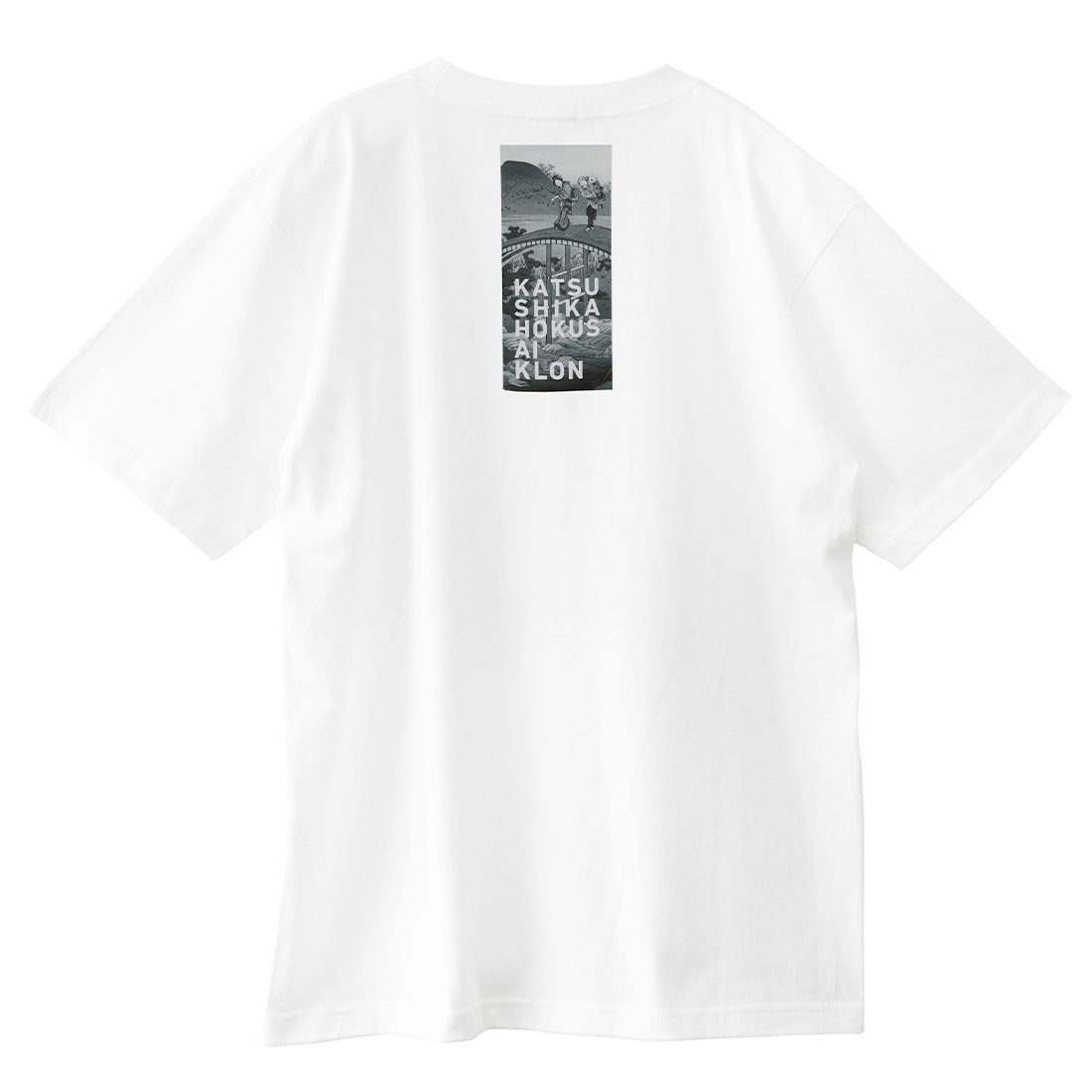 KLON ART OF JAPONISM TEE -HOKUSAI KATSUSHIKA- WHITE