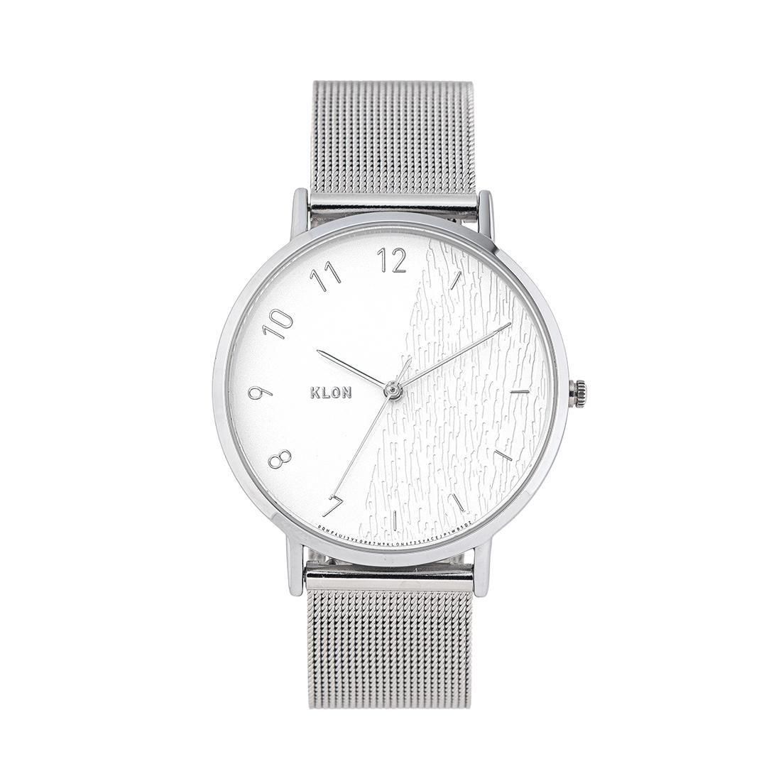 	
KLON CONNECTION HALFGRAIN LATTER -SILVER MESH- 38mm