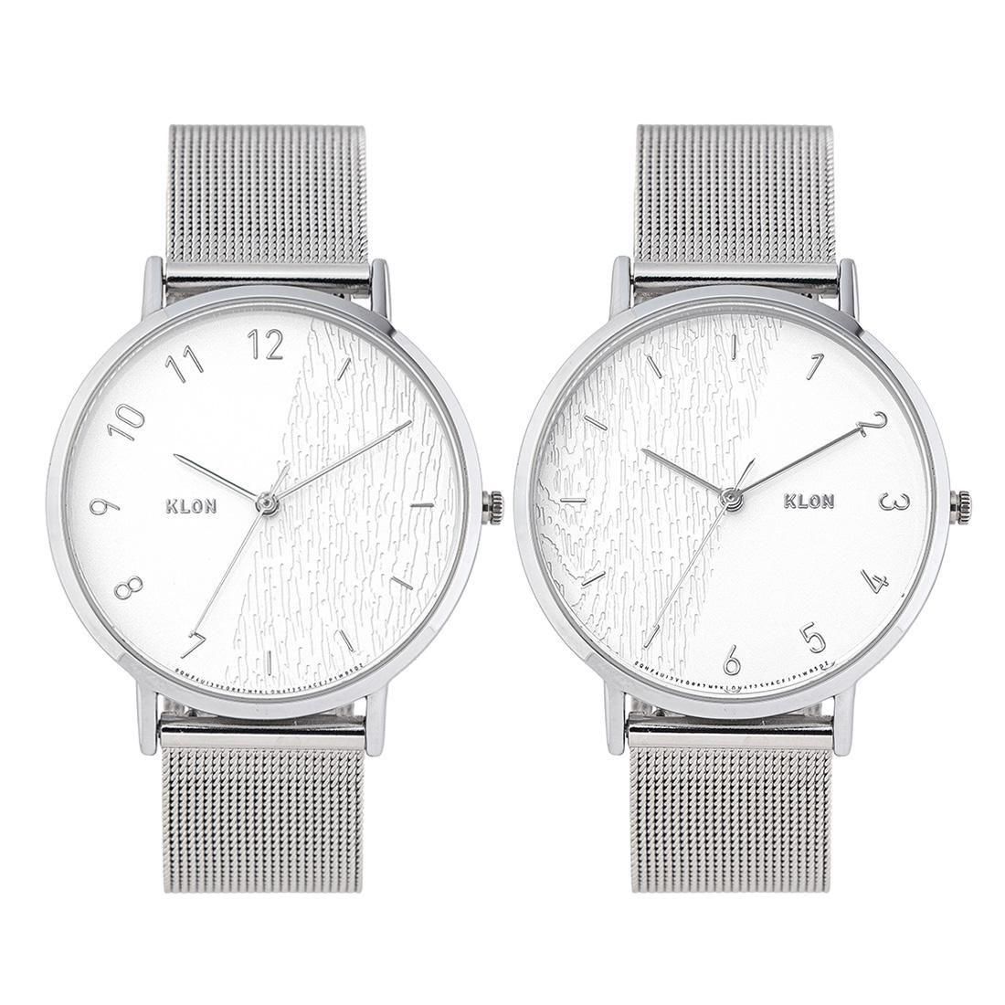 KLON CONNECTION HALFGRAIN -SILVER MESH- 38mm