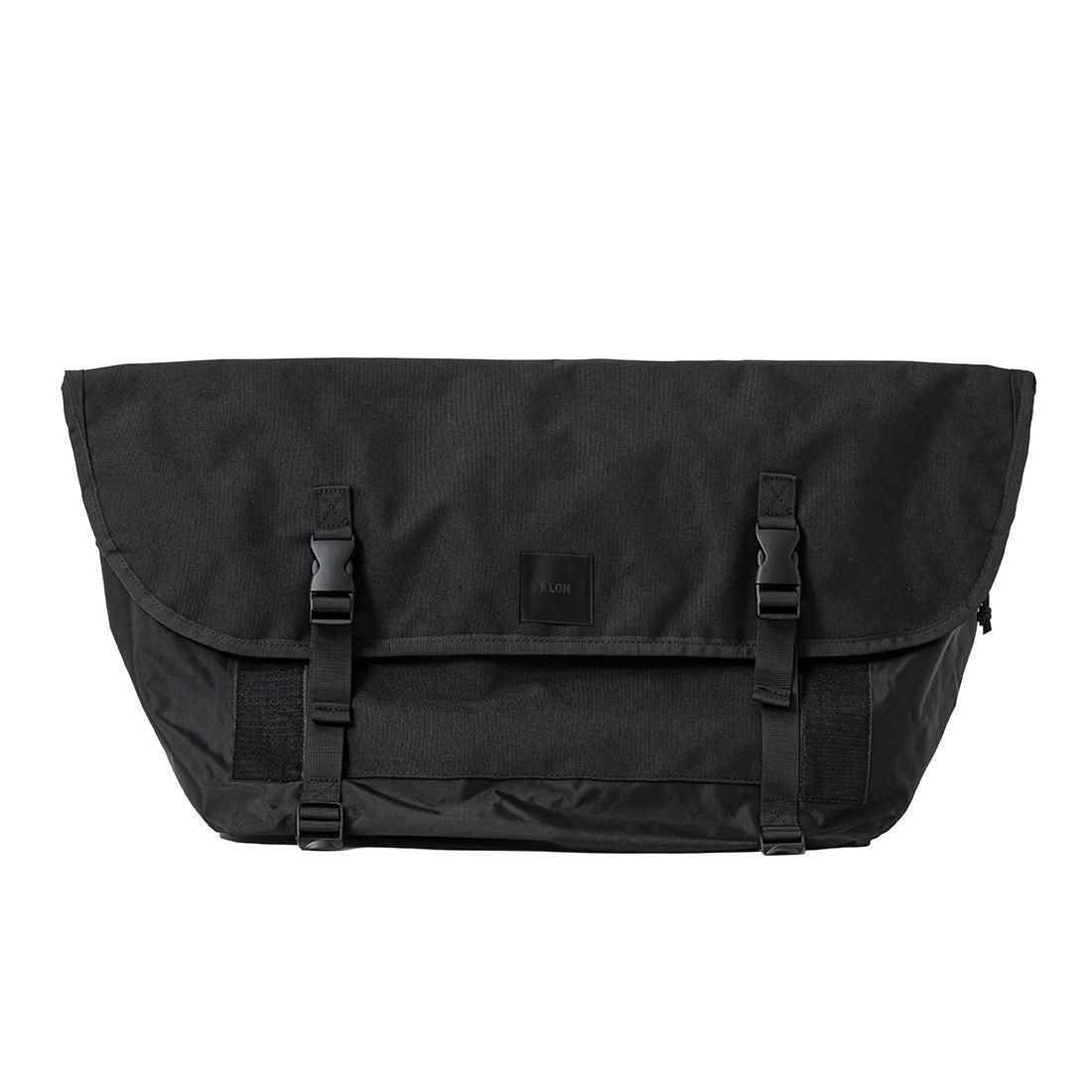 KLON BIG MESSENGER BAG BLACK