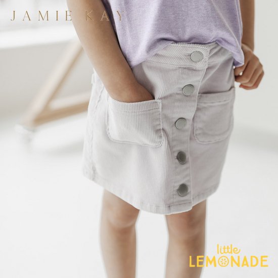 Jamie Kay Ava Skirt Soft Lilac 1歳 2歳 3歳 4歳 コーデュロイ スカート ボトムス ミニスカート ジェイミーケイ ニュージーランド 子供 女の子 おしゃれ リトルレモネード 子供服 アパレル