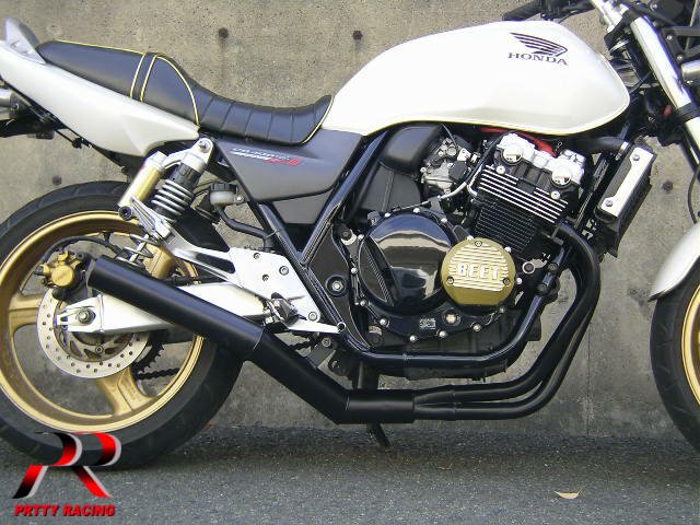 モリワキ フルエキ ひらべったい ショート管 NC42 CB400SFスーパーフォアボルドール