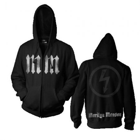 Marilyn Manson Tonal Shock Zip Upパーカー メタルtシャツ専門店metal Life メタルライフ