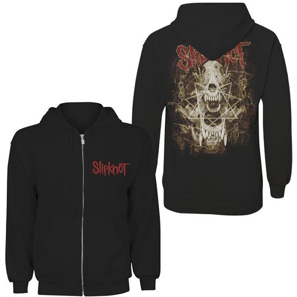 slipknot hoodie zip up