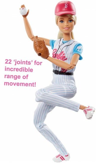 barbie baseball player