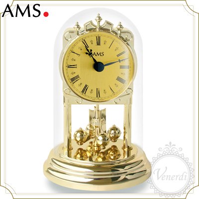 AMSガラスドーム置き時計