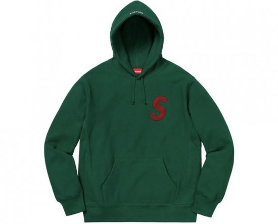 dark green supreme hoodie