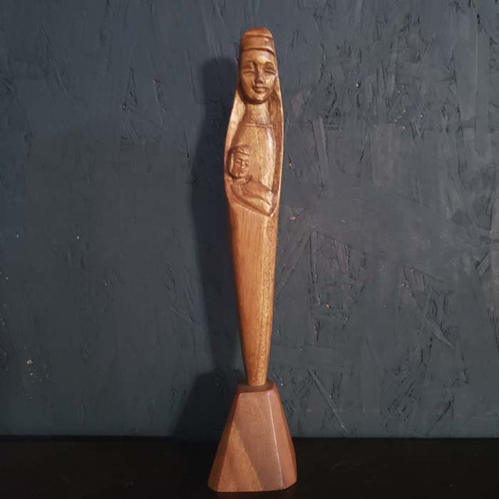 マリア像・オランダ・木彫り | 旅するレトロ雑貨店 monochrome