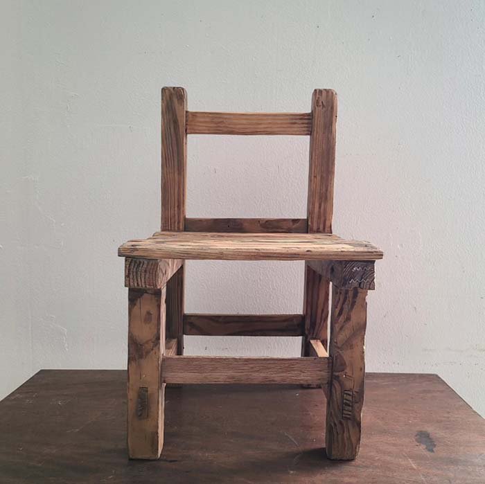 昭和レトロ古家具・古道具・木製チェア・レトロミニ椅子 | 旅する 