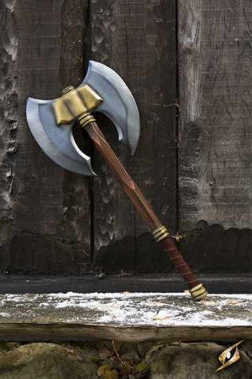 Doubleheaded Battle Axe - 85 cm - Larp Shop Japan