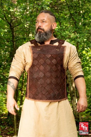 RFB Viking Leather Armour - Brown - L - Larp Shop Japan