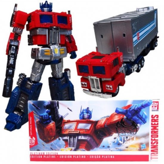 トランスフォーマー プラチナ エディション G1 復刻版 オプティマス プライム Red Mercury