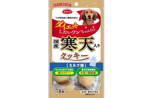 寒天入り クッキー ミルク味の通販 ペット用品 Com