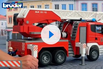 SCANIA 消防車動画