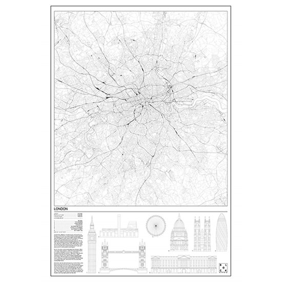 アート ポスター London ロンドン イギリス マップ 地図 Msize Block Stdo General Supply ジェネラルサプライ Gs Onlineshopアート ポスター London ロンドン Msize Block Stdo