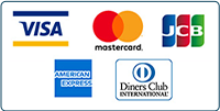 クレジットカード VISA mastercard JCB