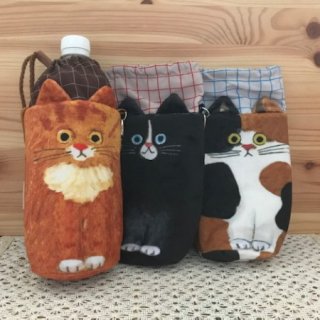 ペットボトルカバー 猫雑貨の店 犬家猫八