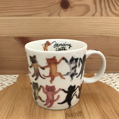 Ecoute Minette マグカップ ダンス 猫雑貨の店 犬家猫八