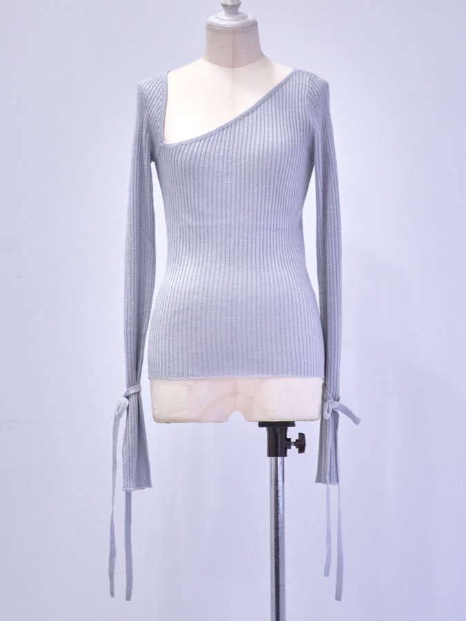 Rosary moon - rosarymoon Front Zip Knit Dressの+banymir.ru