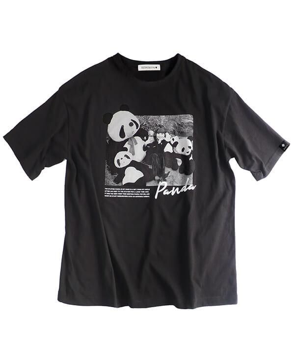 Panda パンダ ビッグシルエットｔシャツ 黒柳徹子 公式オンラインショップ Totto Chan Shop