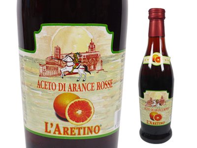 アレティーノ ブラッド オレンジ ビネガー 500ml イタリア トスカーナ産 調味料 ヴィネガー 酢 果実酢 | イタリア食材通販なら