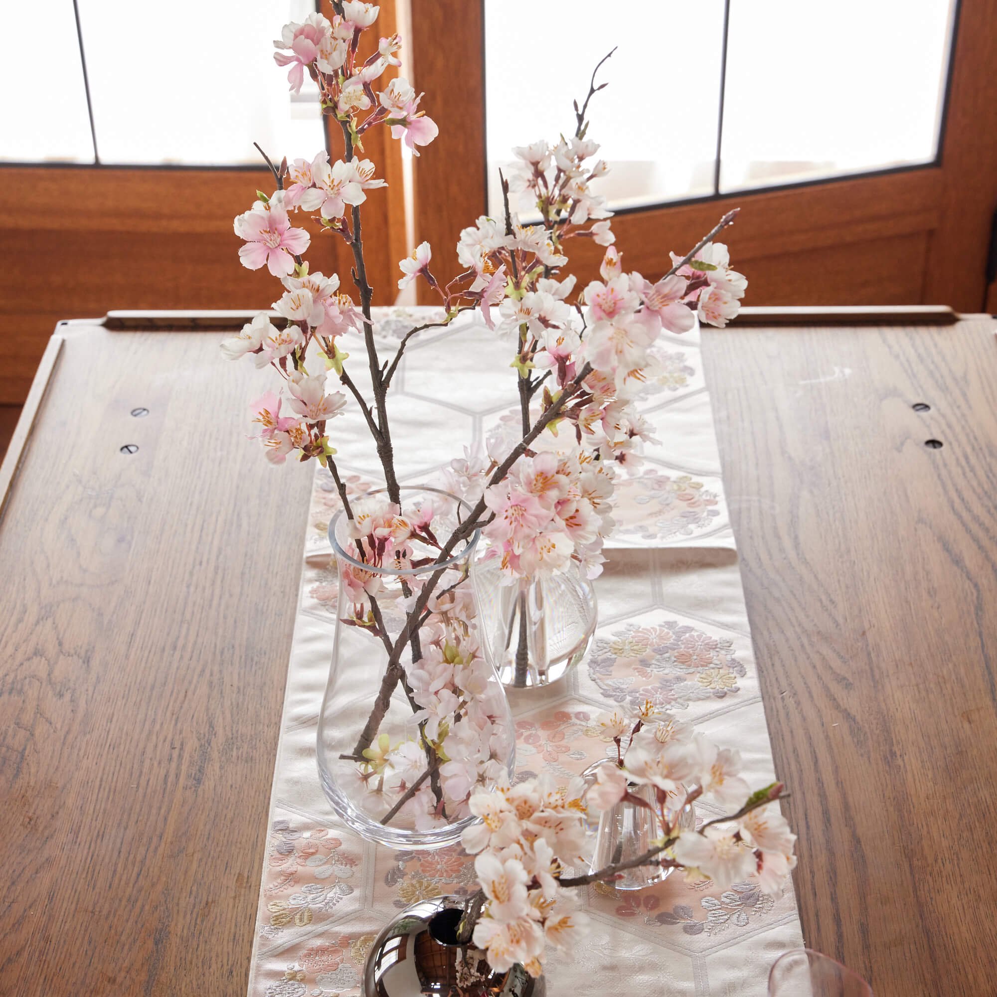 吉野桜クリームピンク単品花材 造花 アーティフィシャルフラワー