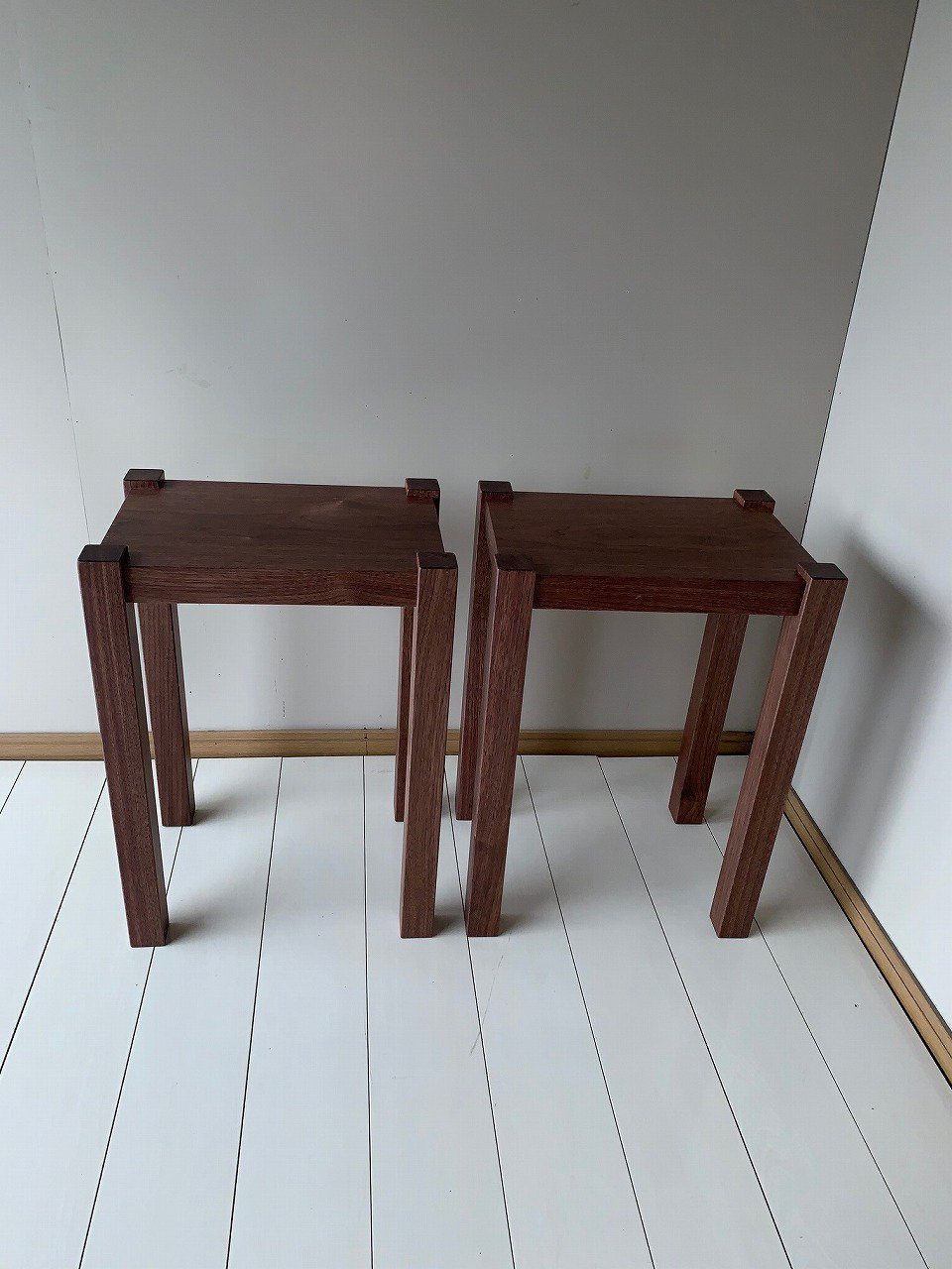 ウォールナットベンチ・椅子 - 無垢の家具.net