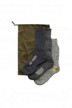 Nigel Cabourn woman - 3-PACK ARMY SOCKS - NAVY