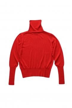 humoresque - RIB TURTLENECK - RED – PHAETON