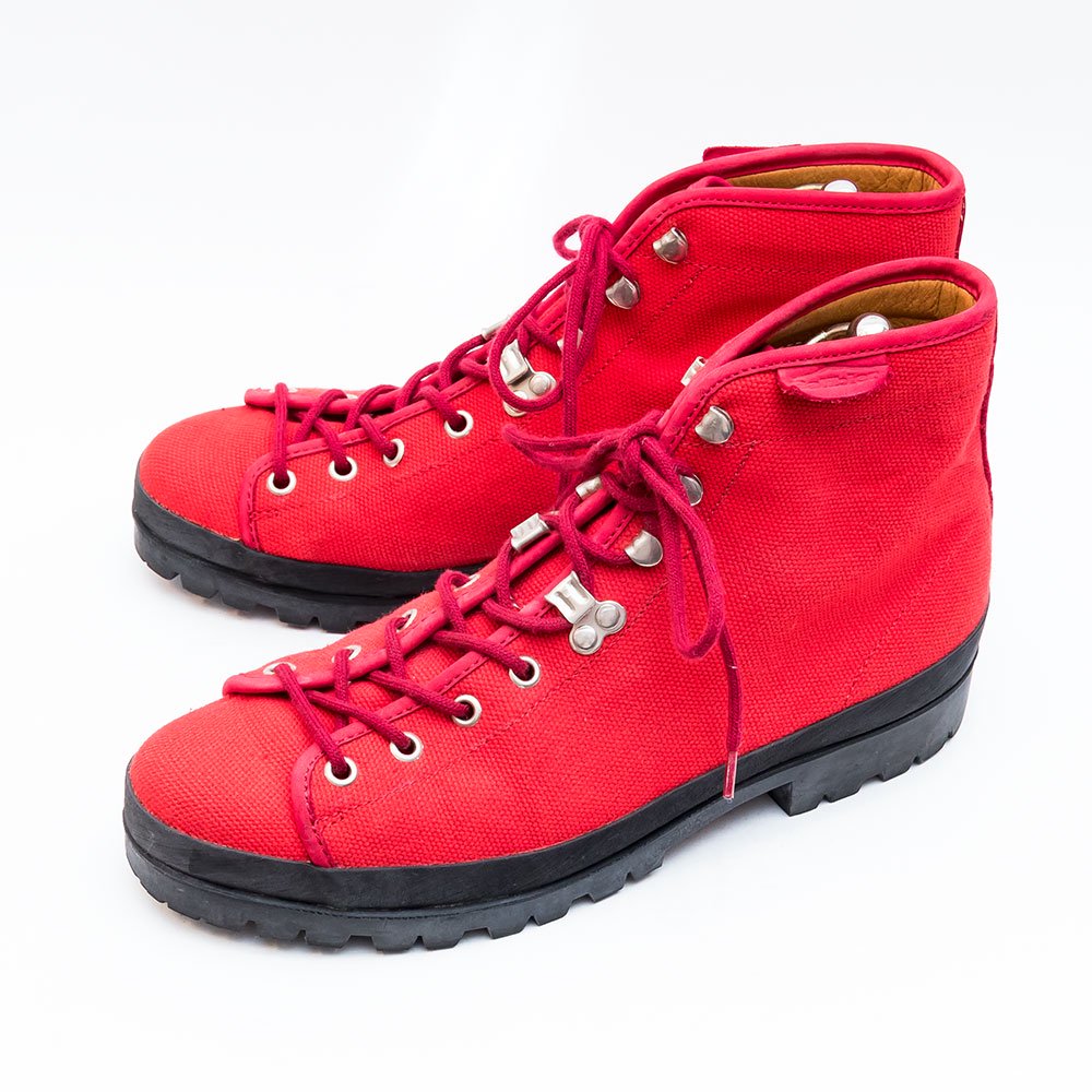 ガリビエール ガリビエ Schiste パラブーツ フランス製 デッドストック キャンバス 赤 サイズ42c 中古革靴販売 革靴の通販ラスタイルシューズショップ