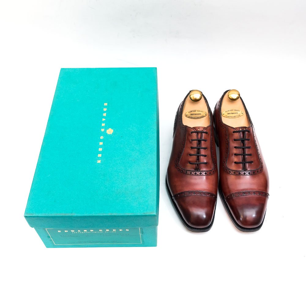 エドワードグリーン Canterbury カンタベリー バーガンディ 8ラスト サイズ6 5d 中古革靴販売 革靴の通販ラスタイルシューズショップ