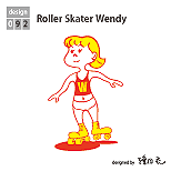 Roller Skater Wendy