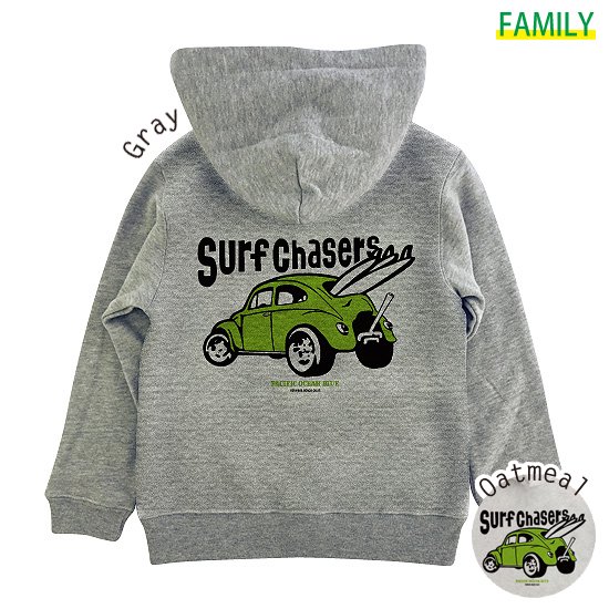 Kid's SURF CHASERS ZIPパーカー