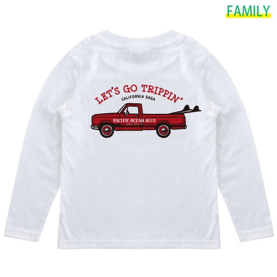 Kid's LET'S GO TRIPPIN’-Red CAR ロンT
