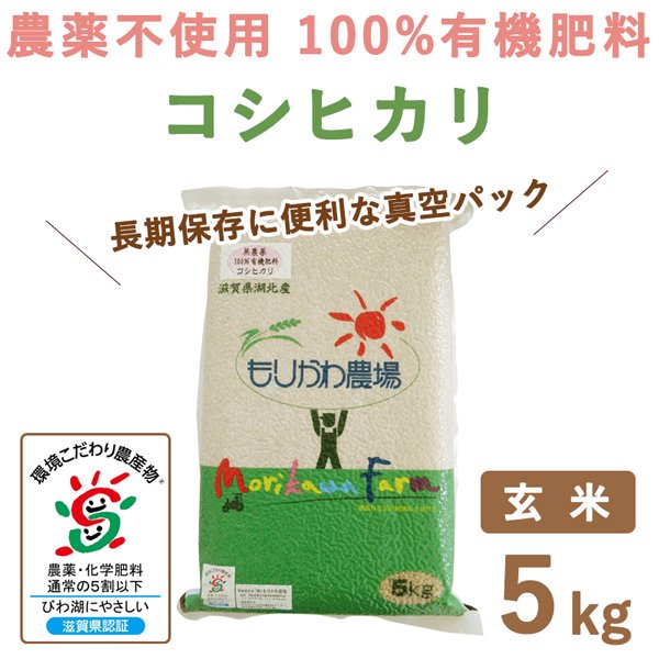 いちご様専用 無農薬コシヒカリ玄米20kg(5kg×4)令和2年 徳島県産の+