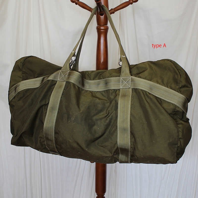 Vintage French pilot kit bag 1980～1990s フランス軍パラシュート 