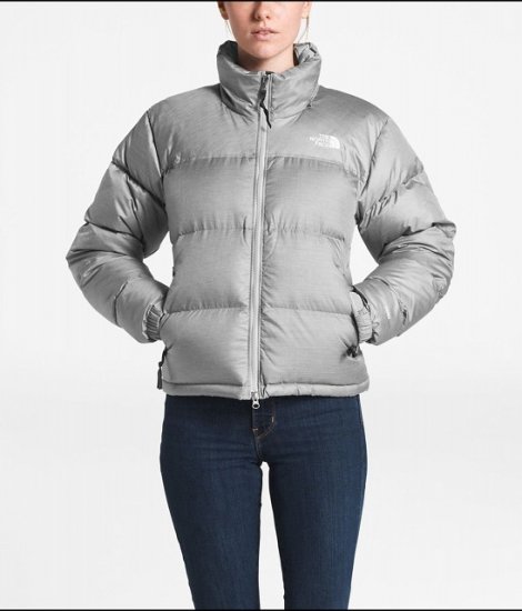 north face misty rose nuptse