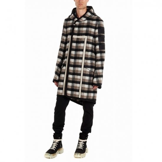 2020aw Rick Owens リックオウエンス フード付き Slab Coat スラブ