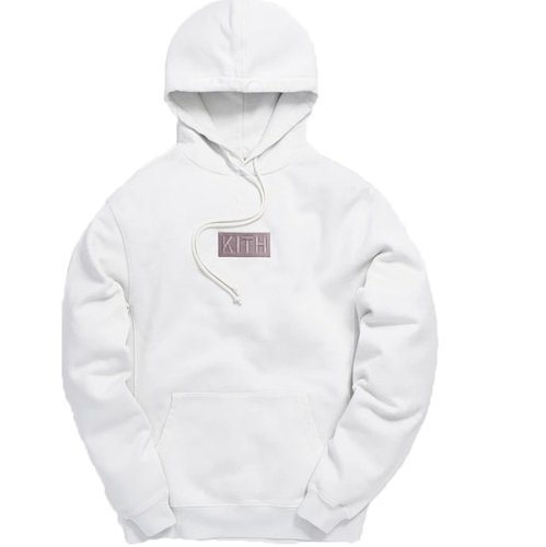 kith white hoodie