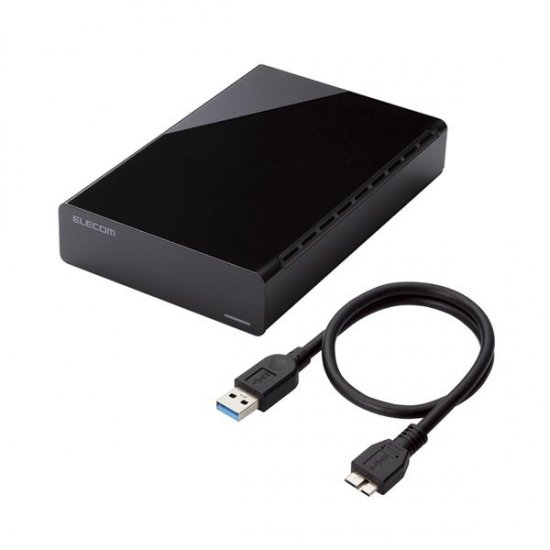 超歓迎された-エレコム• USB3.0対応外付けハードディスク e：DISK 4TB