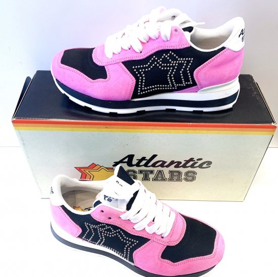 Atlantic Stars アトランティックスターズ スニーカー Pink Purple イタリアブランド レディースモデル Lillion Web Shop