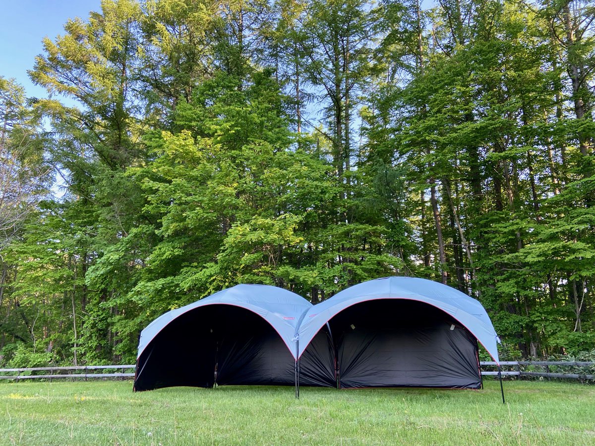レンタル Coleman パーティーシェードdx 360 北海道札幌でキャンプ テント アウトドア商品販売とレンタルのアウトドアメイト