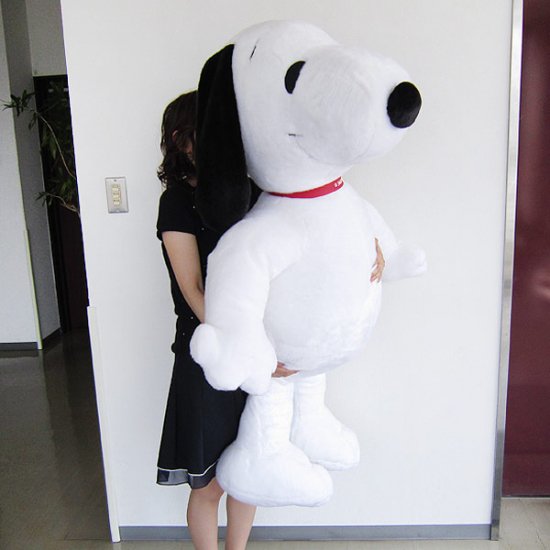 ぬいぐるみ 特大 スヌーピー スタンダード 5l Snoopy ヌイグルミ キャラクターショップ Perfect World Tokyo
