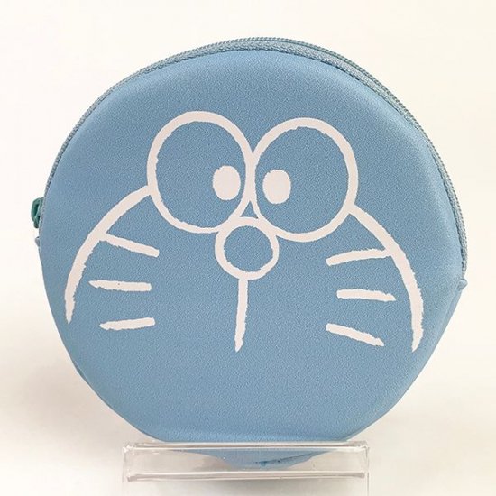 Imdoraemon ドラえもん ネックパース ドラえもん ポーチ 小銭入れ 小物入れ ポシェット 財布 ケース ブルー Mcor