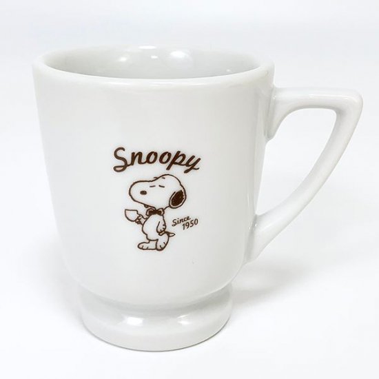スヌーピー マグ スヌーピーカフェタイム 洋食器 食器 マグカップ カフェ Snoopy ランチ 白 グッズ