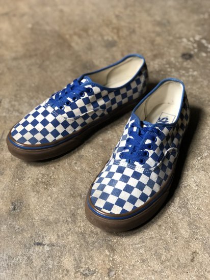 vintage checkered vans