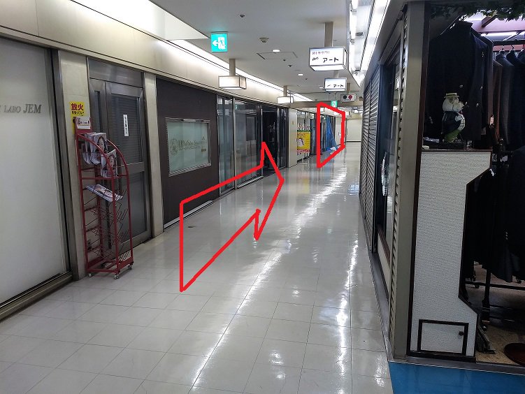 アクセス画像（地下鉄梅田駅）その２３
