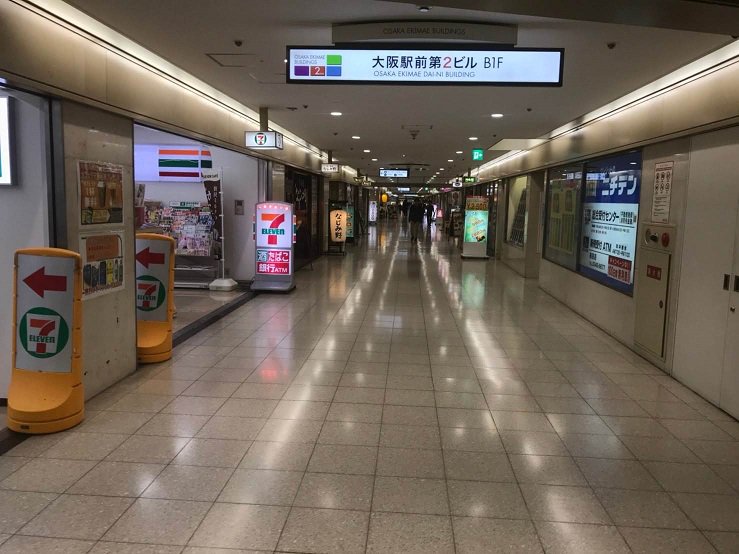 アクセス画像（地下鉄東梅田駅）その１２
