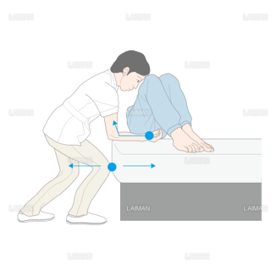 患者の水平移動 ｍサイズ Laiman Stockweb メディカルイラスト素材のダウンロード販売