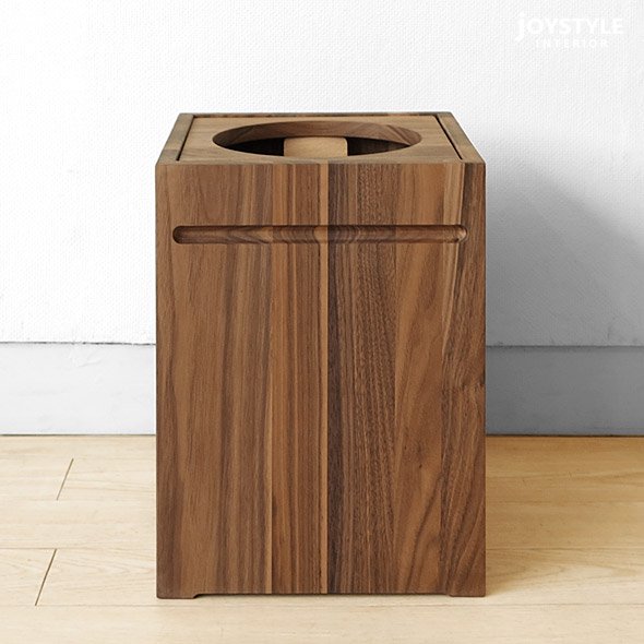ゴミ箱 ダストボックス 木製ゴミ箱 ウォールナット材 ウォールナット 